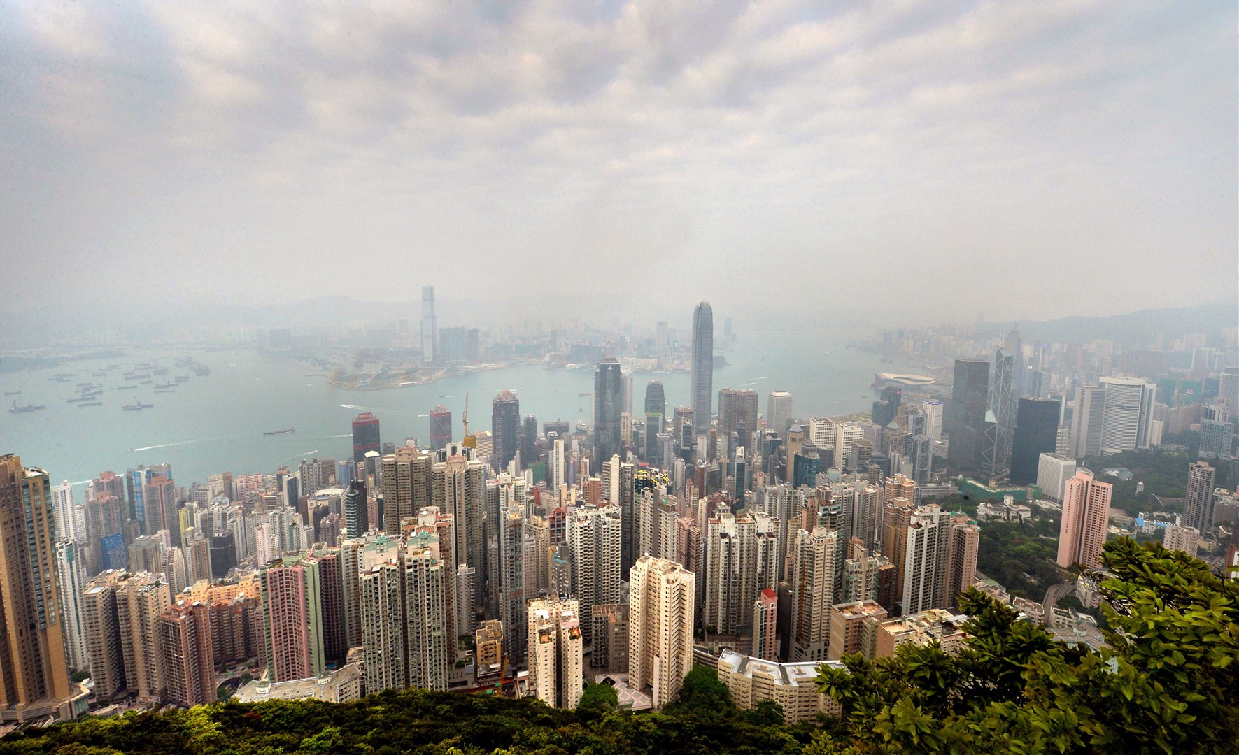 Hong Kong was second on the list (Anthony Devlin/PA)