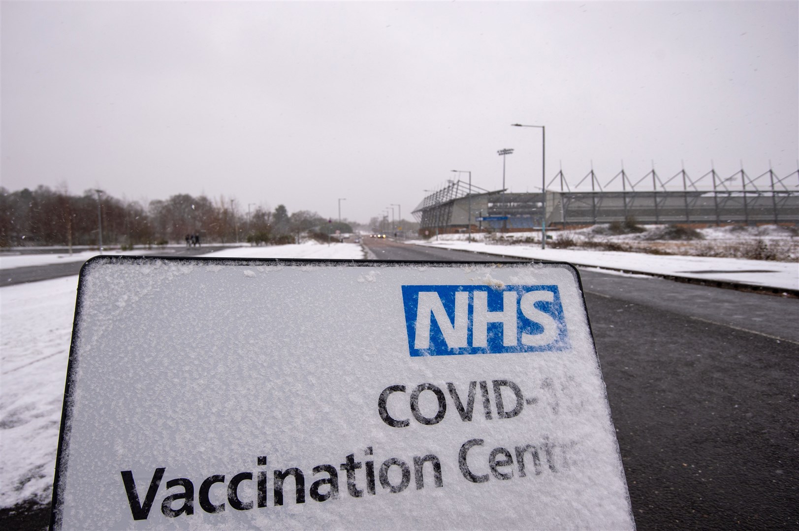 Vaccination centres remained shut on Monday (Joe Giddens/PA)