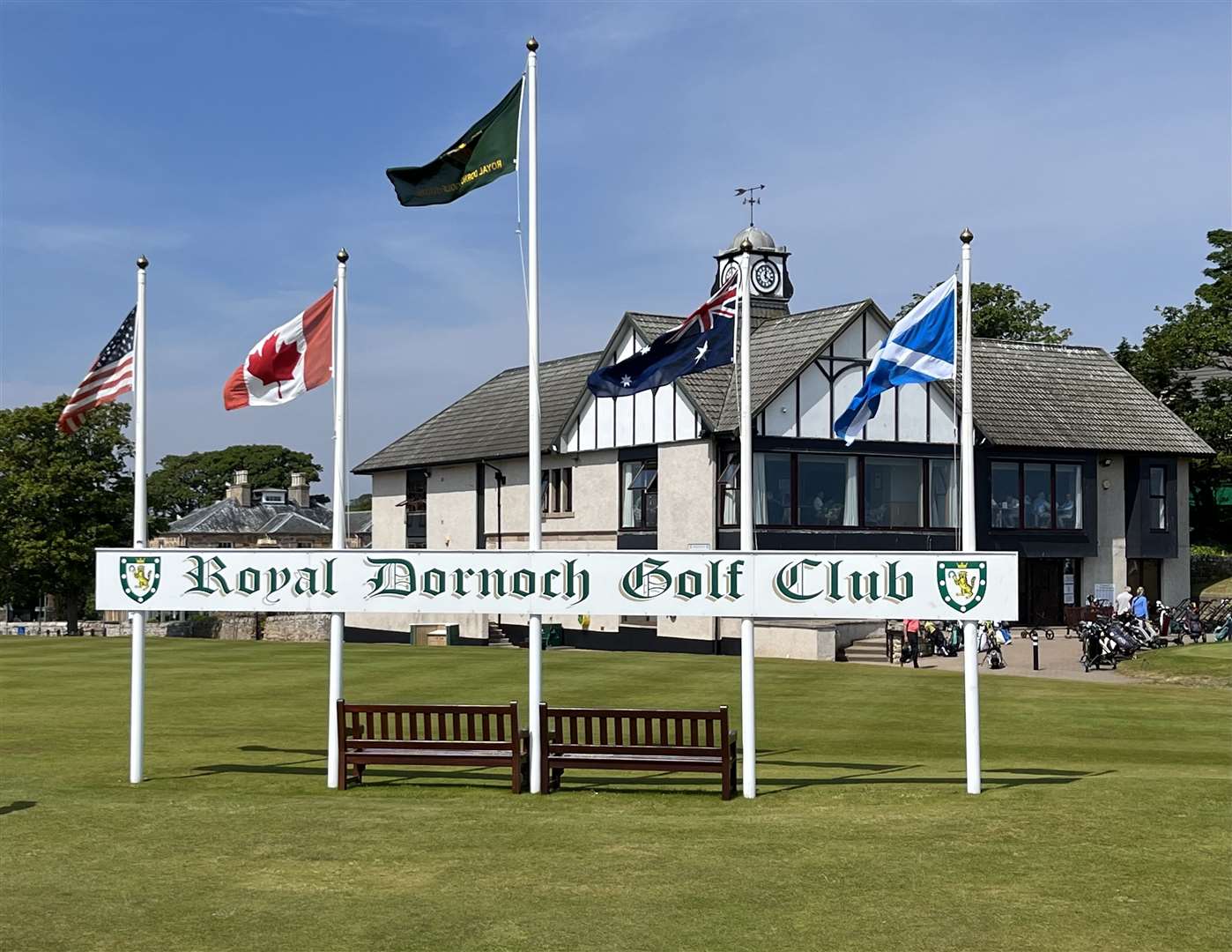 The competition takes place at Royal Dornoch on Friday and Saturday.